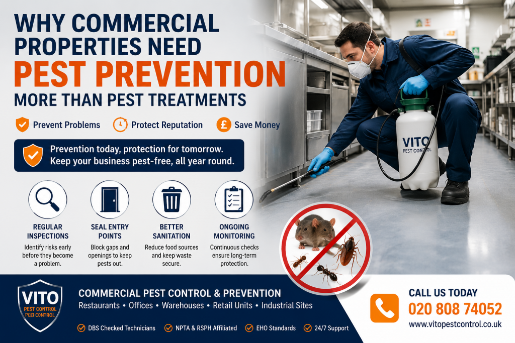 Commercial Pest Prevention Protects Your Business